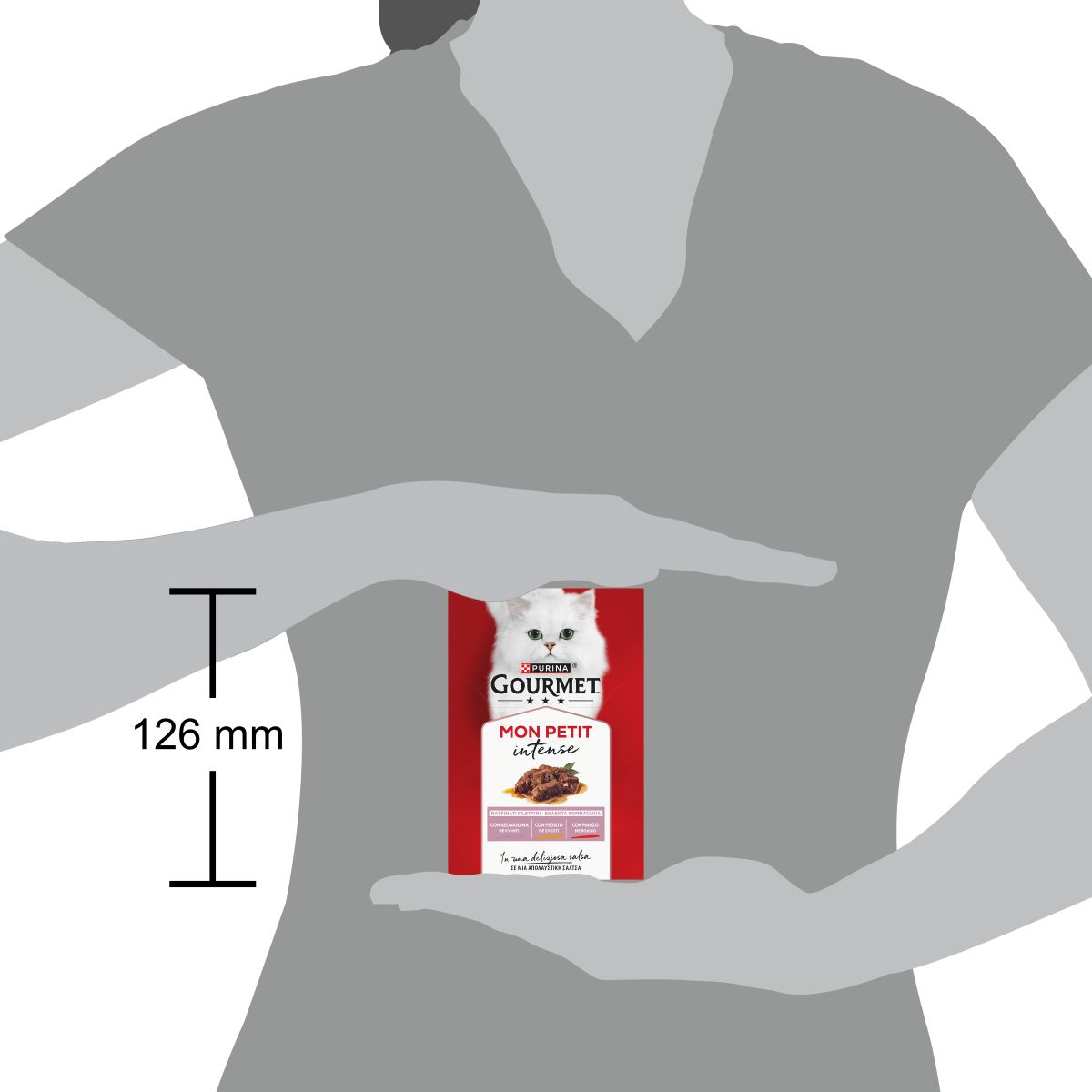 GOURMET® Mon Petit  - Deliziose ricette con Carni in piccole porzioni (Manzo, Fegato, Selvaggina) 6x50g