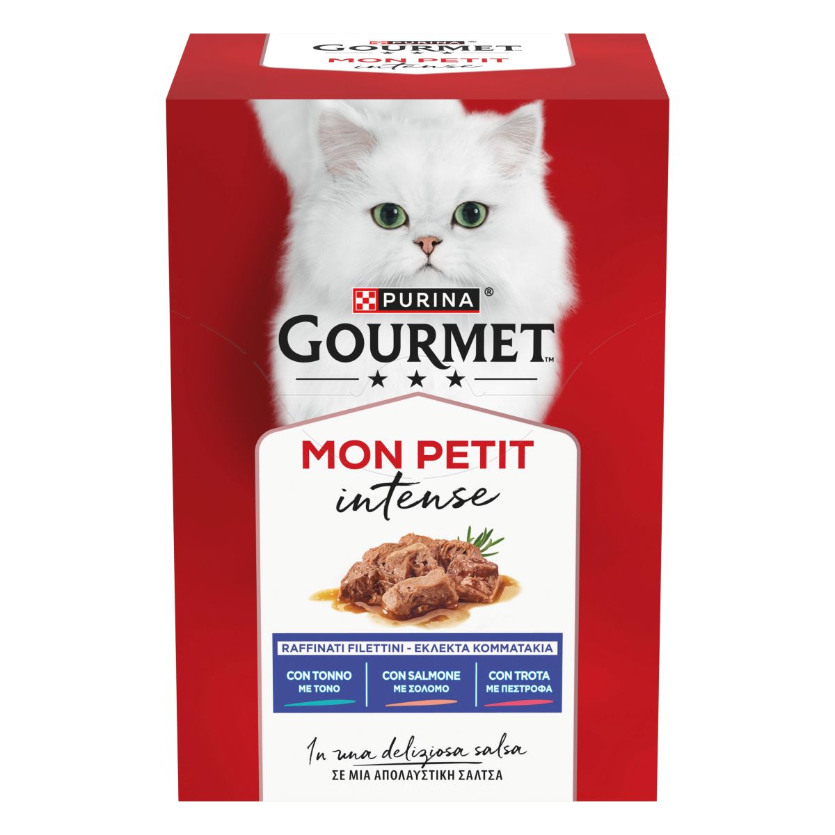 GOURMET® Mon Petit  - Invitanti ricette con Pesce ( Tonno, Salmone, Trota) 6x50g