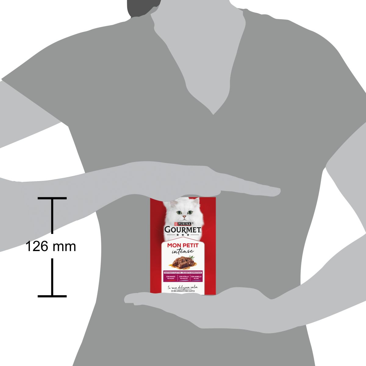 GOURMET® Mon Petit  - Selezione prelibata con Carni (Manzo, Agnello, Vitello) 6x50g