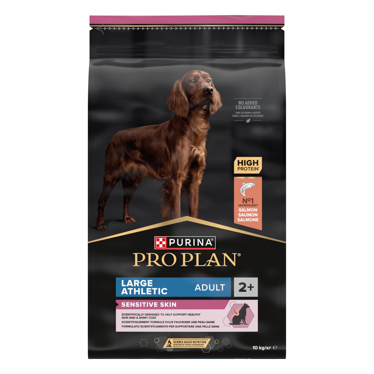Purina Pro Plan LARGE ATHLETIC Adult Sensitive Skin Salmone 10Kg