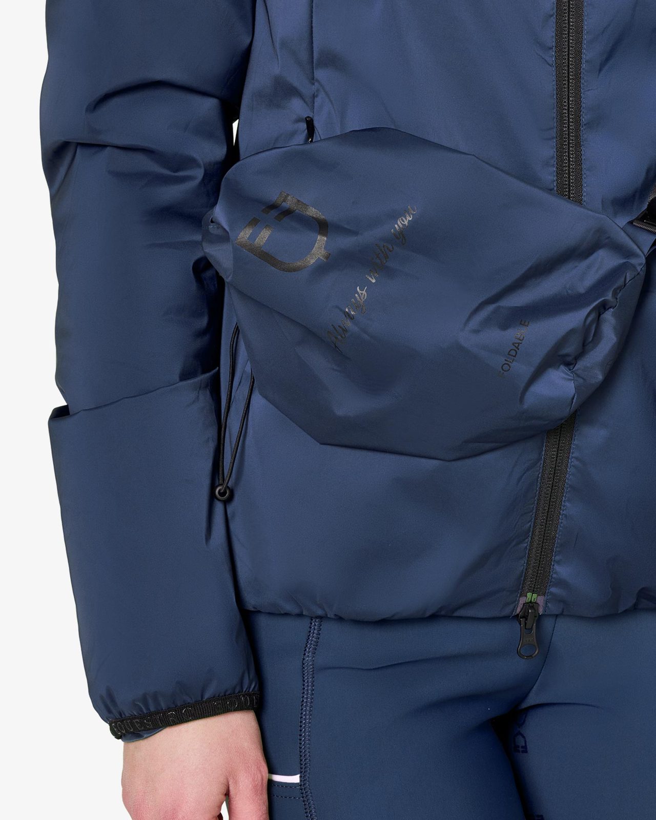 Women's softshell jacket Foldable line