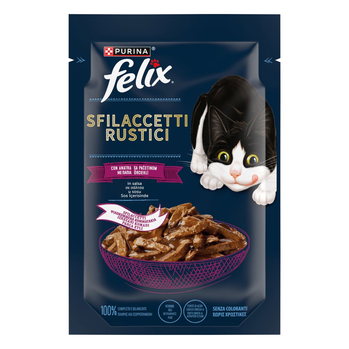 FELIX Sfilaccetti Rustici con Anatra