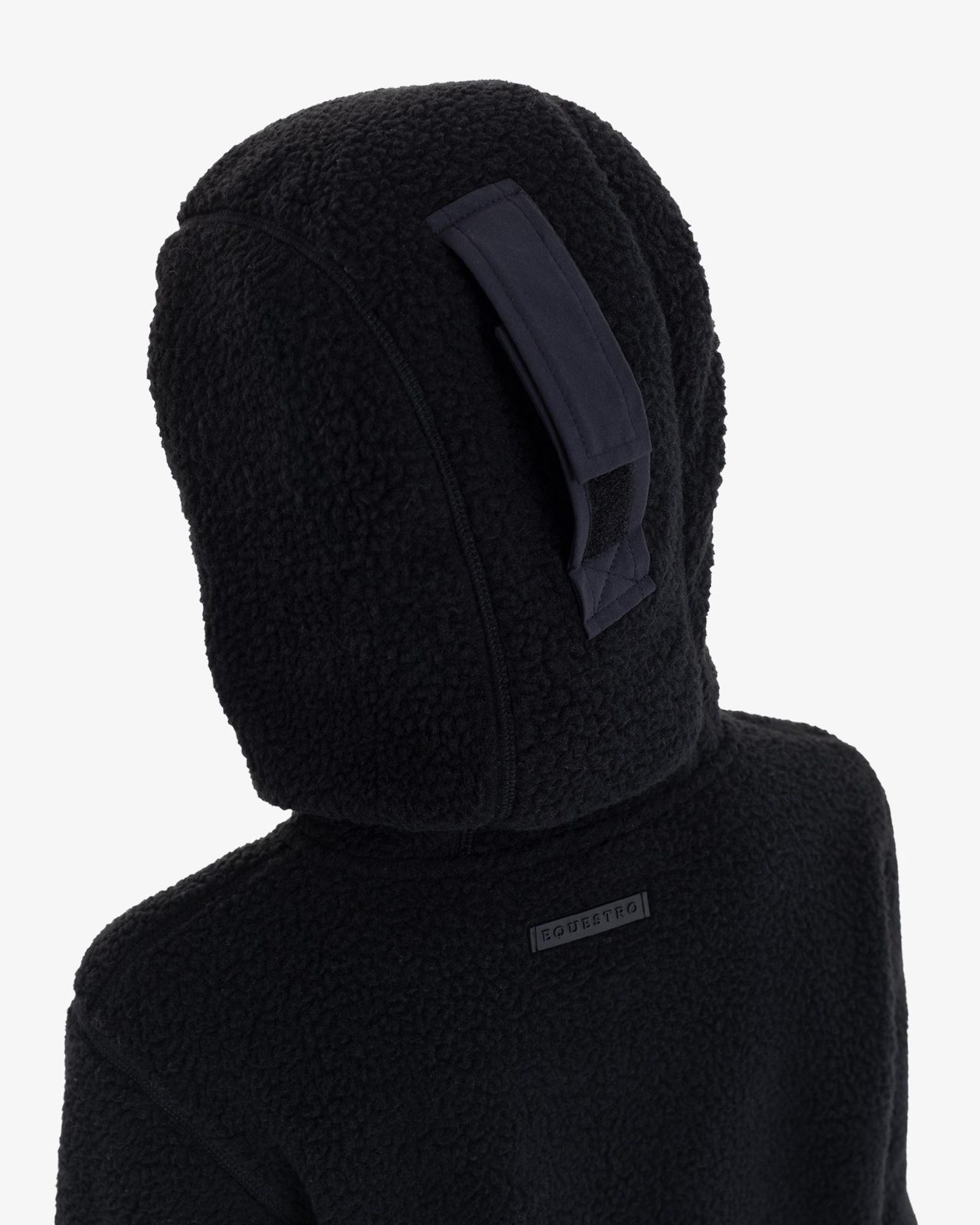 Kids' unisex teddy fleece hooded sweatshirt with zip