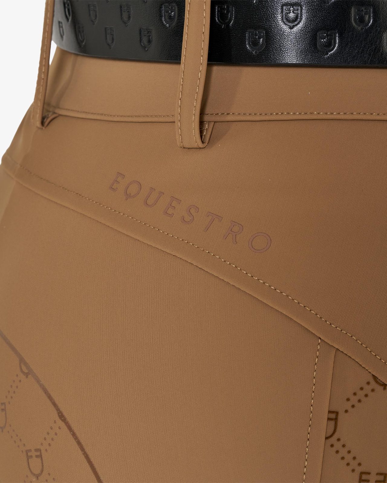 Women's high-waisted monogram full grip breeches