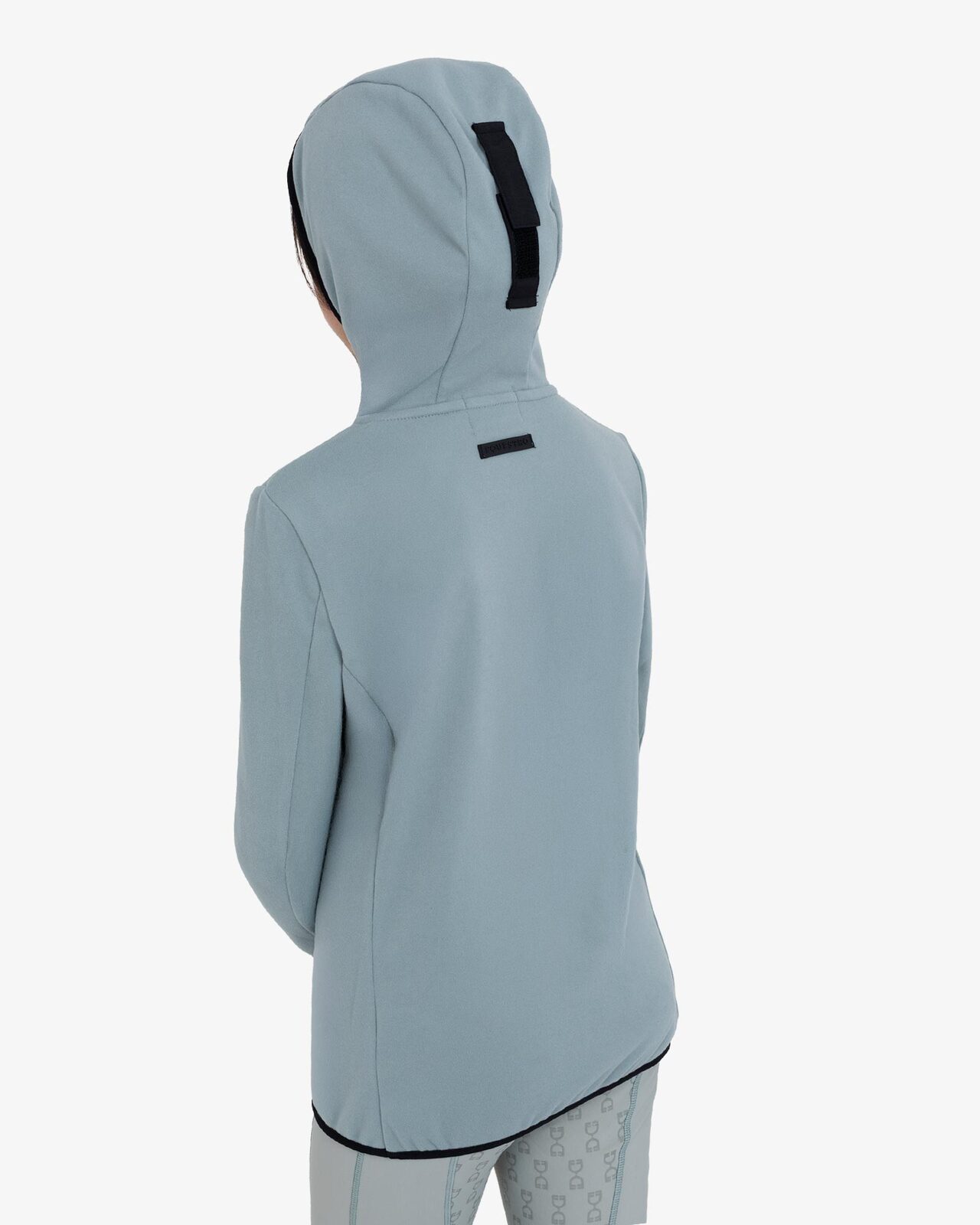 Kids' unisex fleece zip-up hoodie