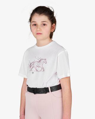 Girls' Stone Horse cotton T-shirt