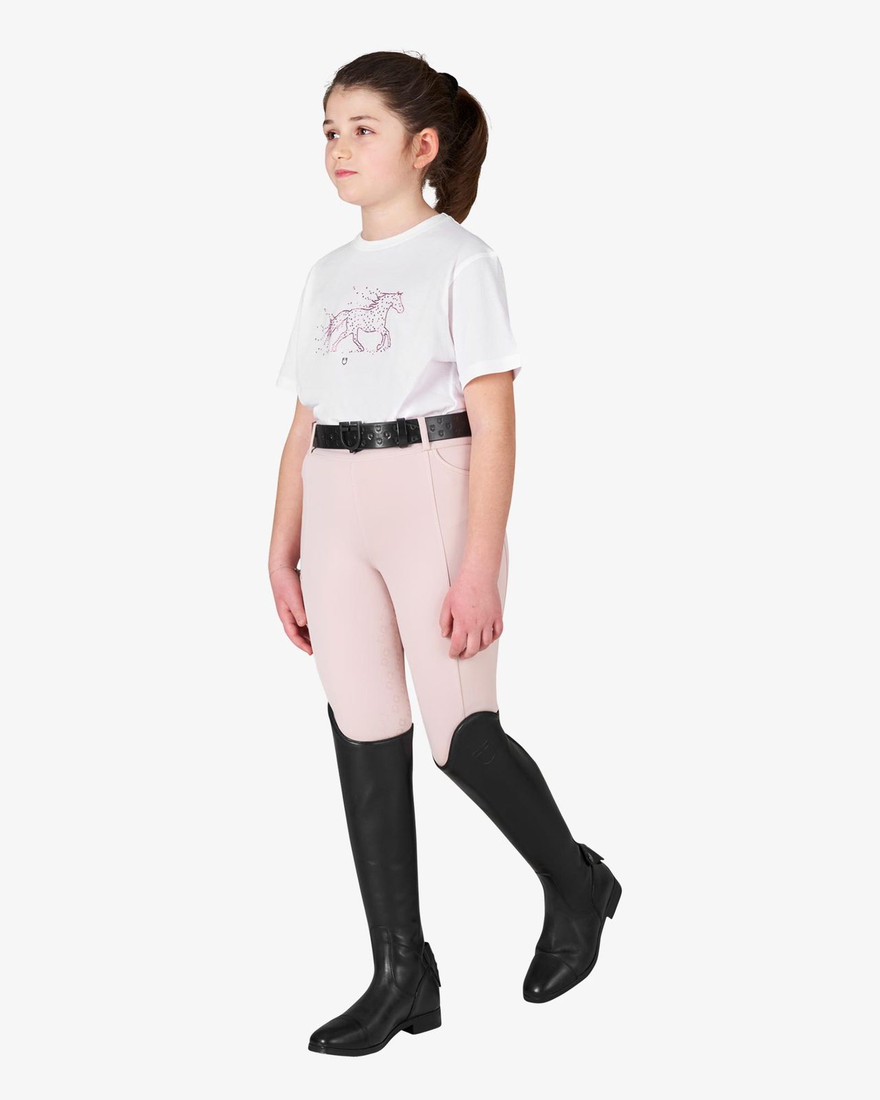 Girls' Stone Horse cotton T-shirt