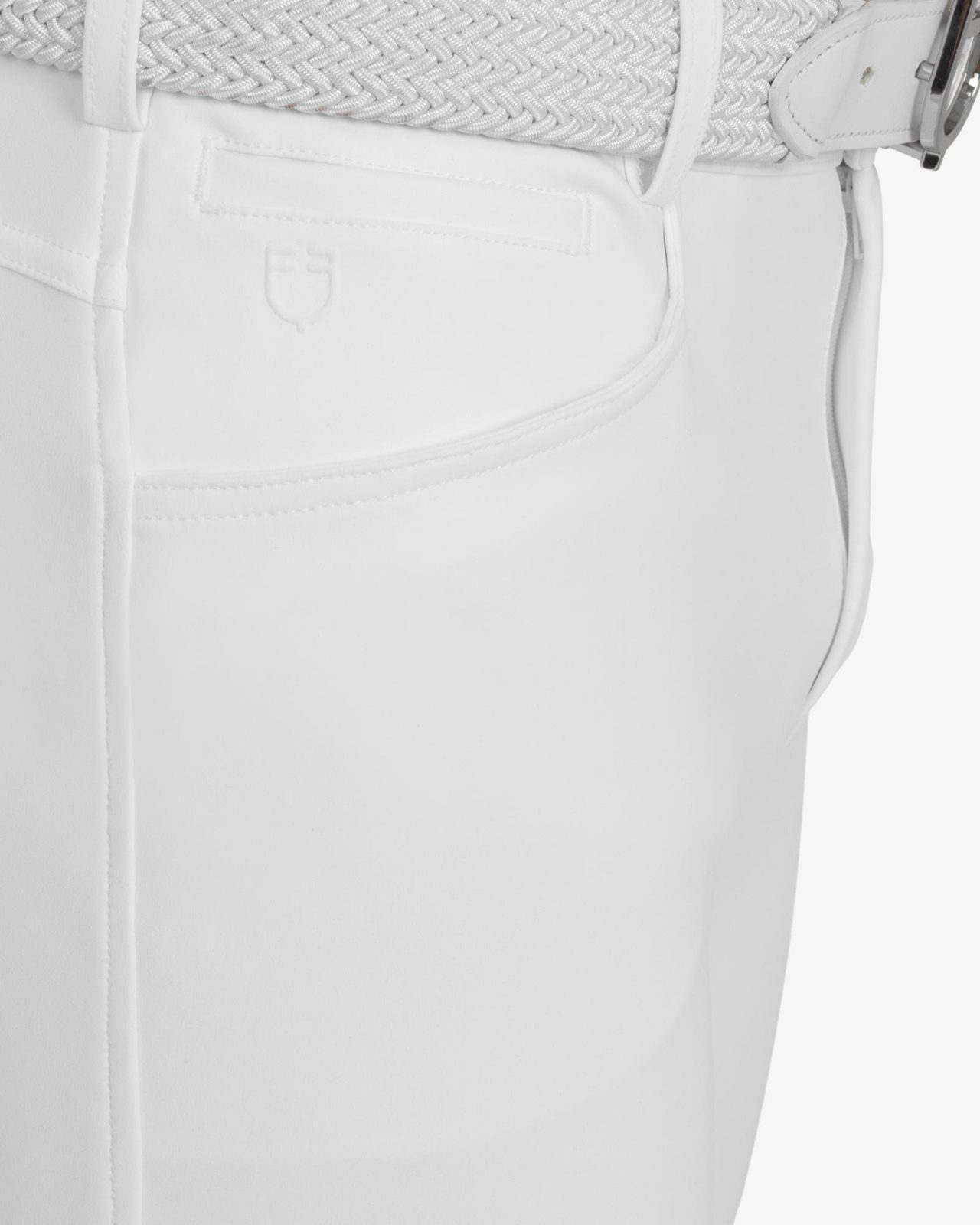 Men’s slim-fit knee grip breeches