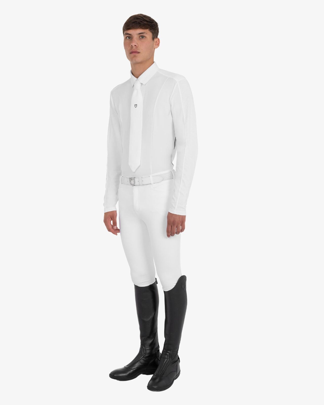 Men’s slim-fit knee grip breeches