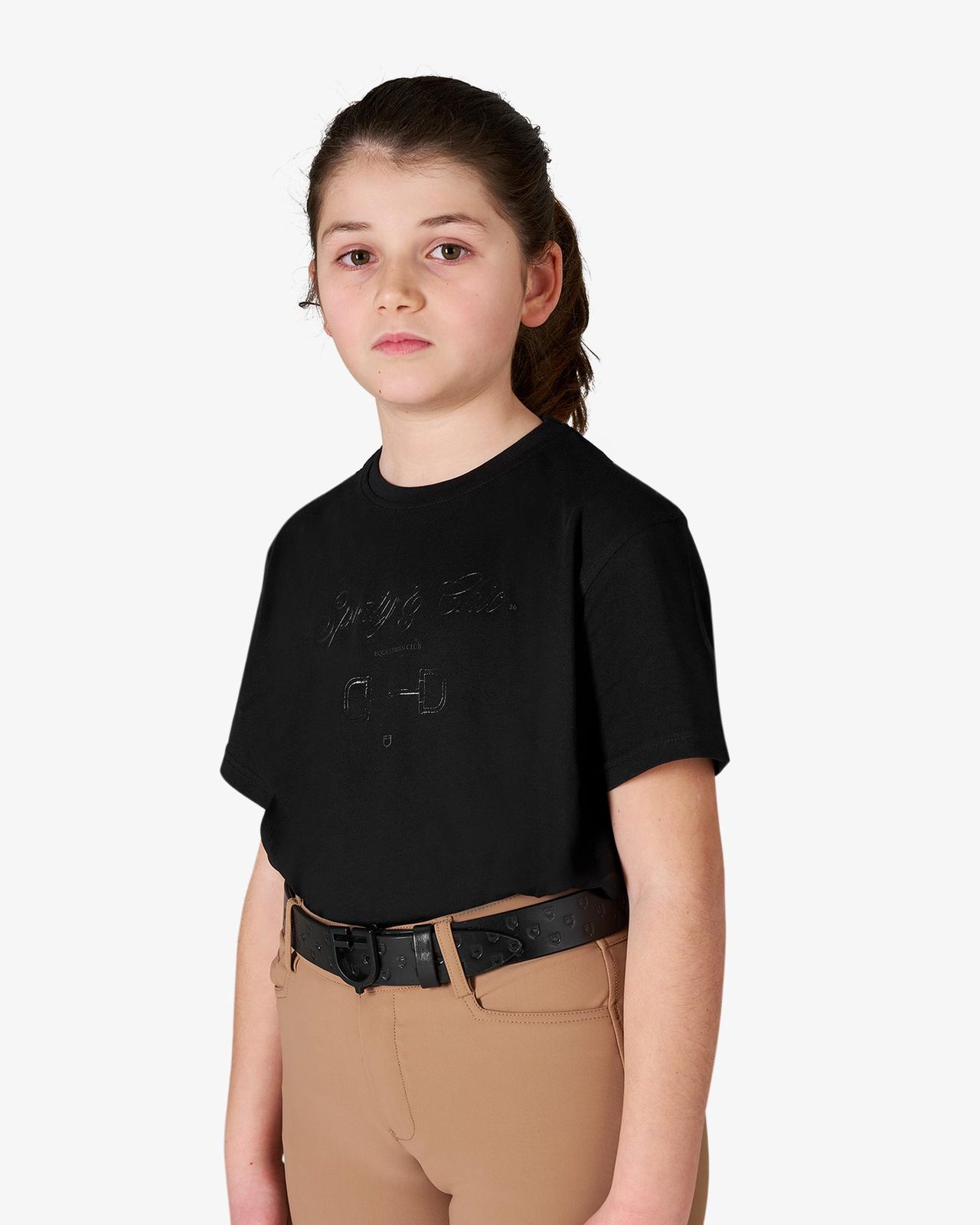 Girls' Sporty & Chic cotton T-shirt