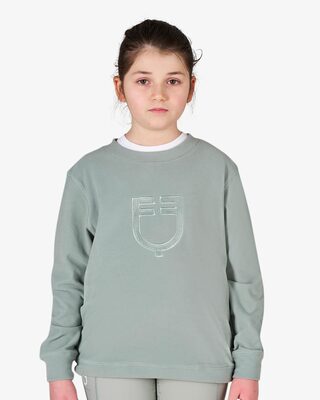 Kids' unisex crewneck fleece sweatshirt