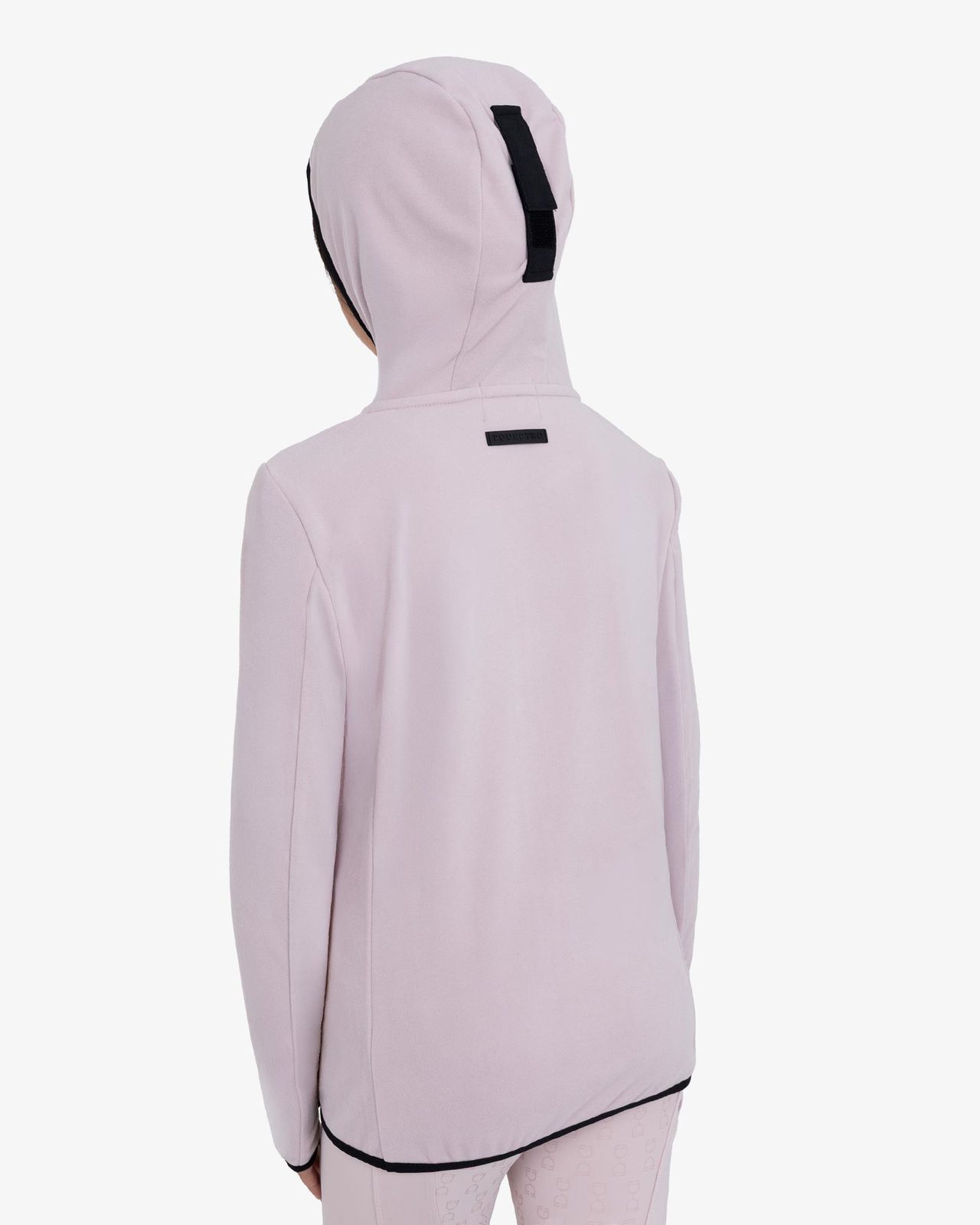 Kids' unisex fleece zip-up hoodie