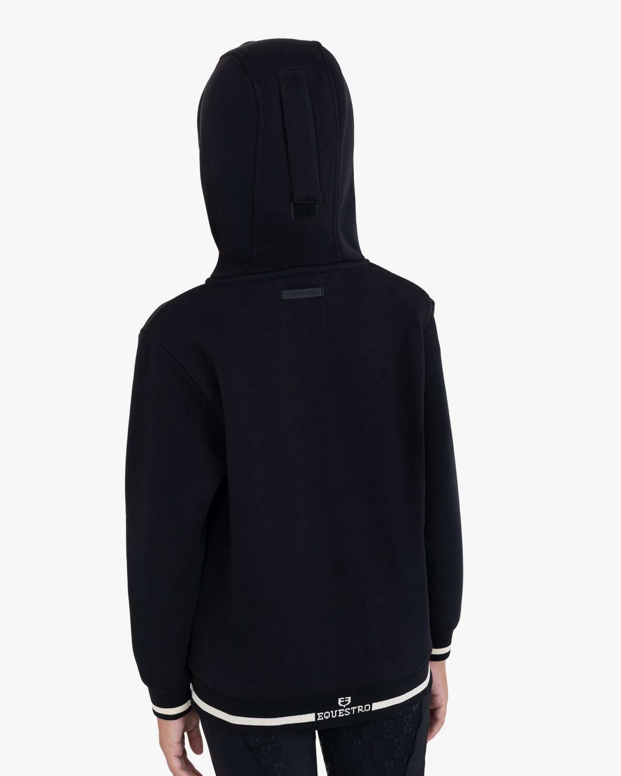 Kids' unisex hoodie with front zip