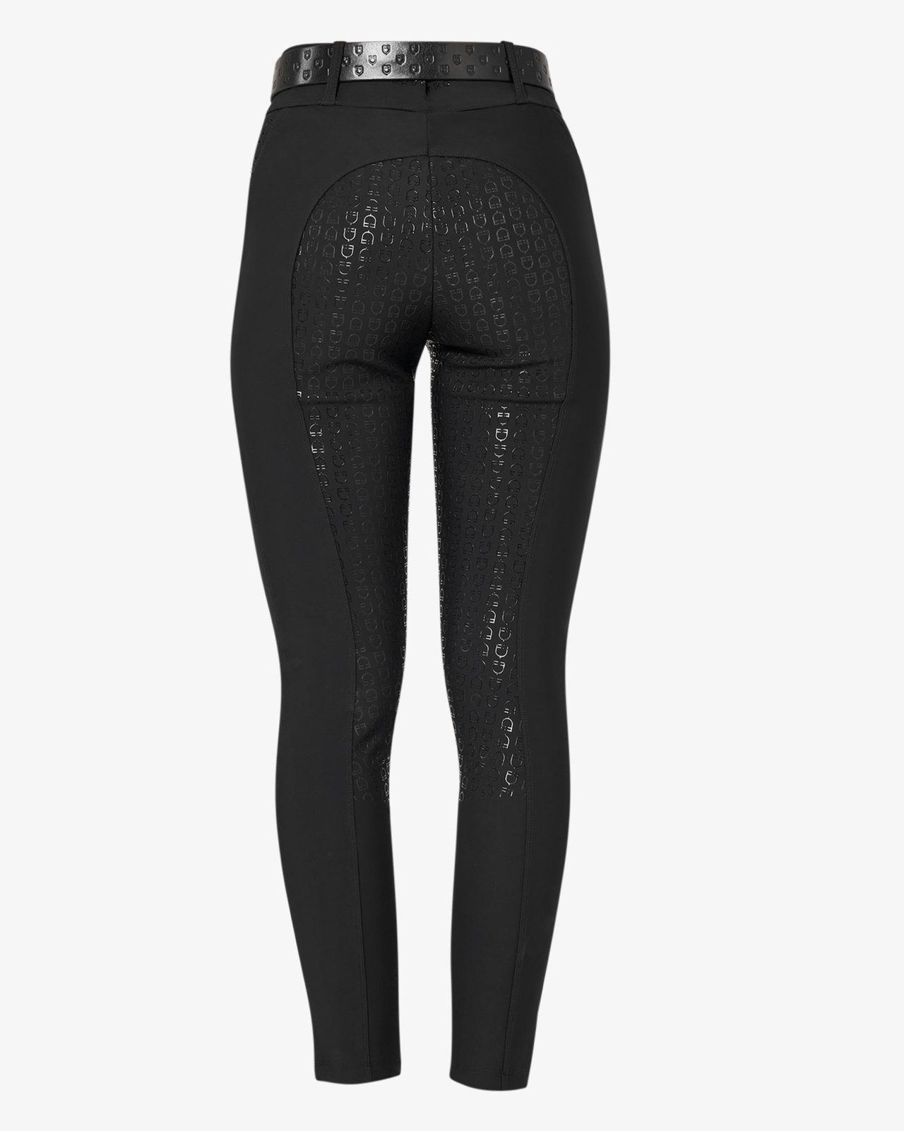 Women's high-waisted full grip breeches with rhinestones