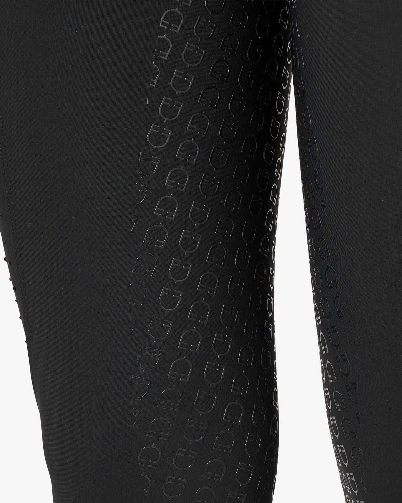 Women's high-waisted full grip breeches with rhinestones