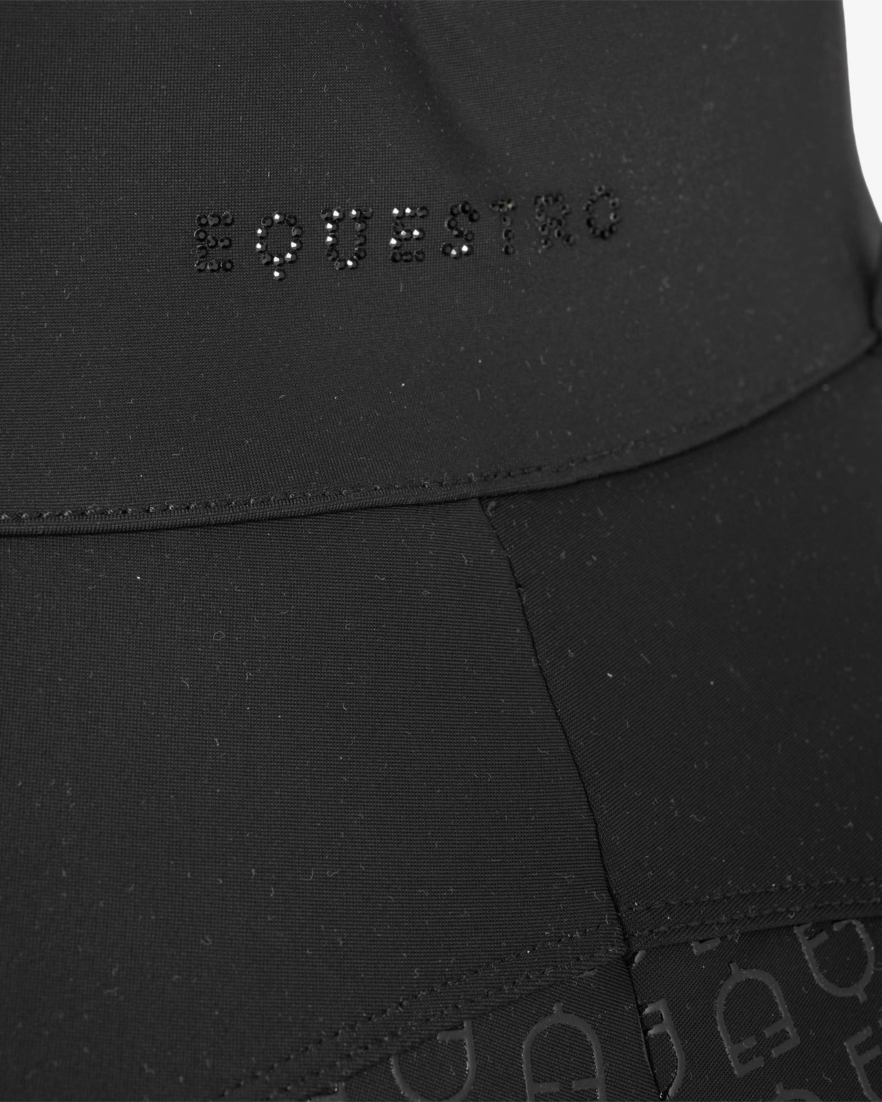 Women's high-waisted full grip breeches with rhinestones
