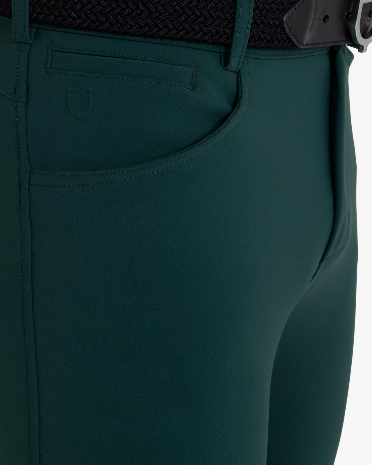 Men’s slim-fit knee grip breeches