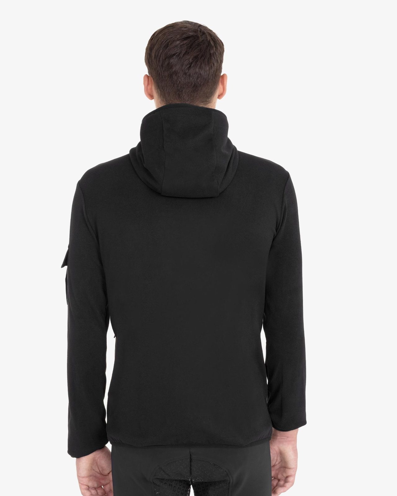 Men’s fleece zip-up hoodie