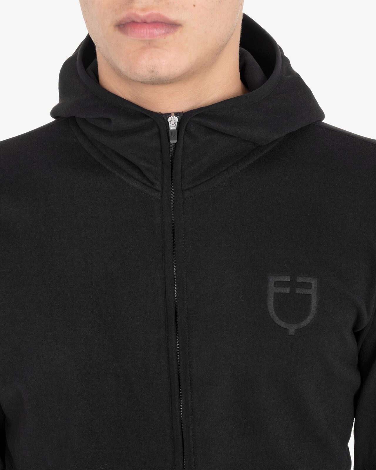 Men’s fleece zip-up hoodie
