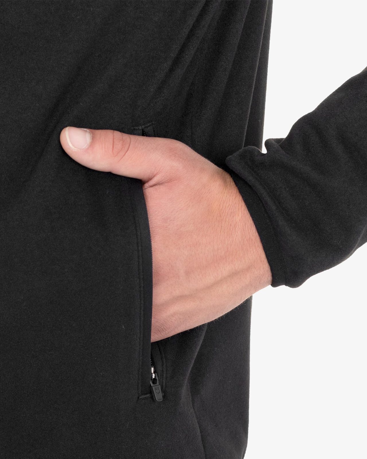 Men’s fleece zip-up hoodie
