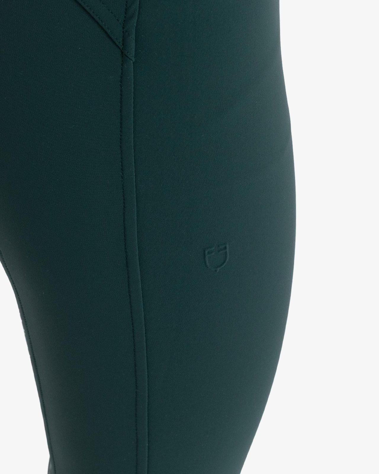 Women's high-waisted full grip breeches in bi-stretch fabric