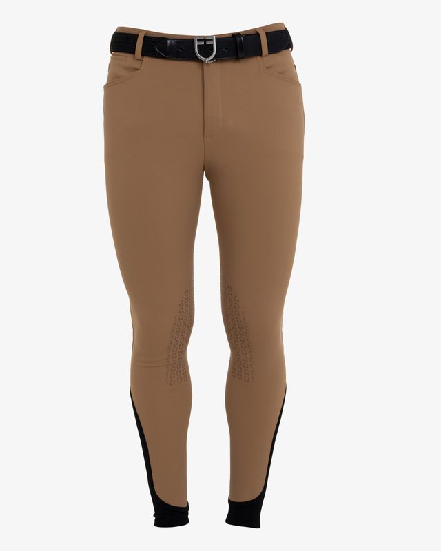 Men’s slim-fit knee grip breeches