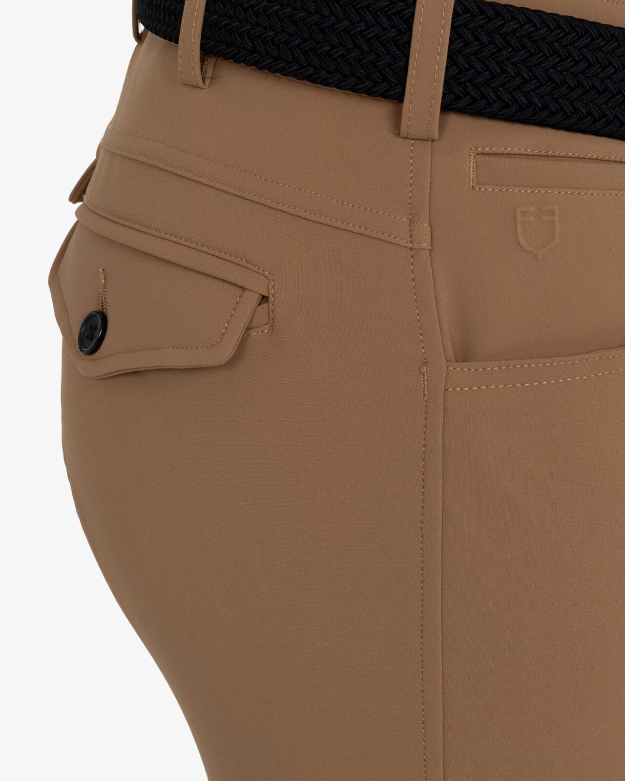 Men’s slim-fit knee grip breeches