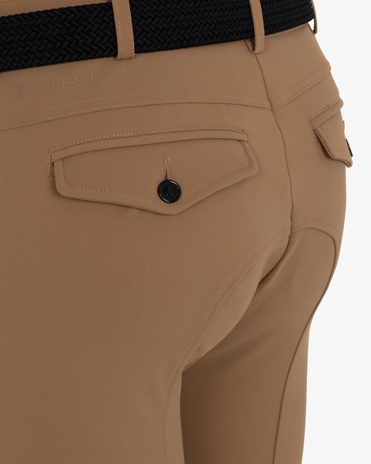 Men’s slim-fit knee grip breeches