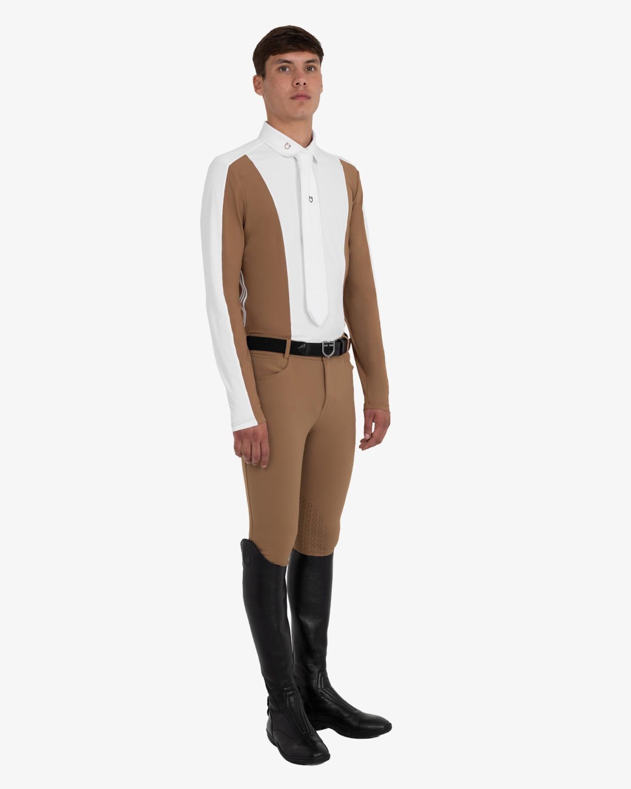 Men’s slim-fit knee grip breeches