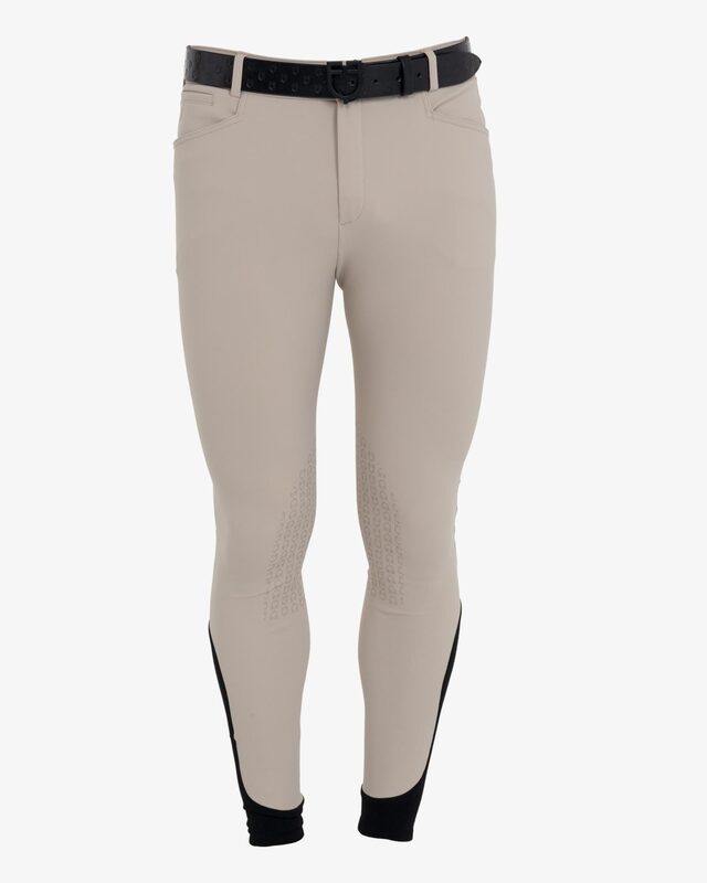 Men’s slim-fit knee grip breeches