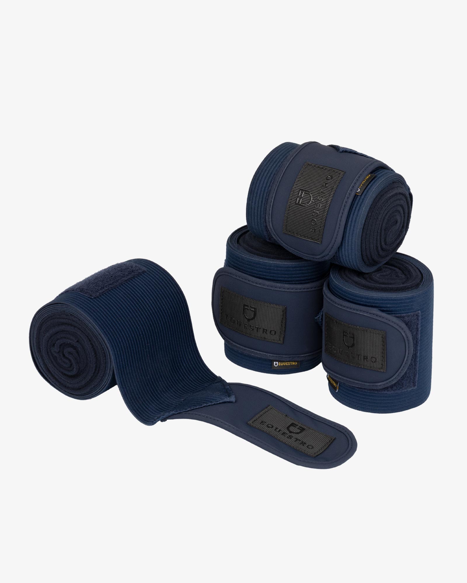 Fleece working bandages with elastic