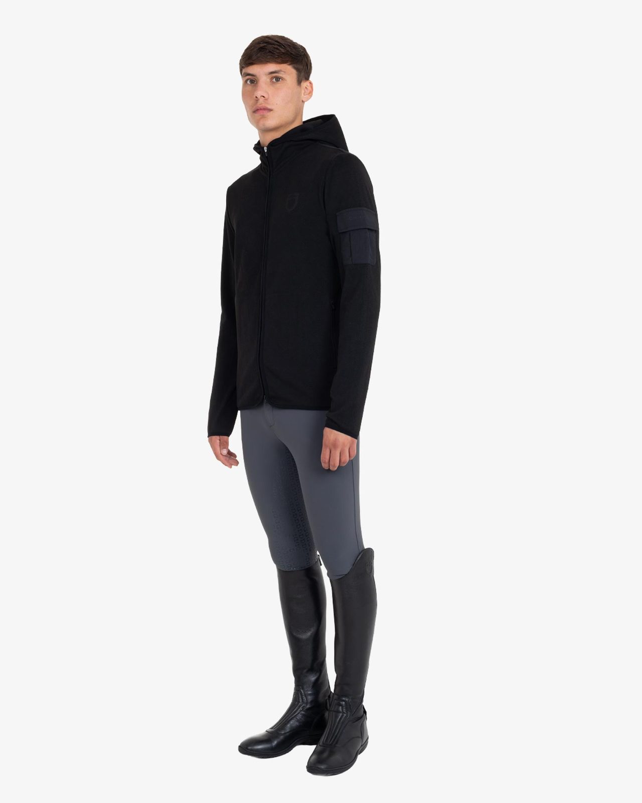 Men’s slim-fit full grip breeches