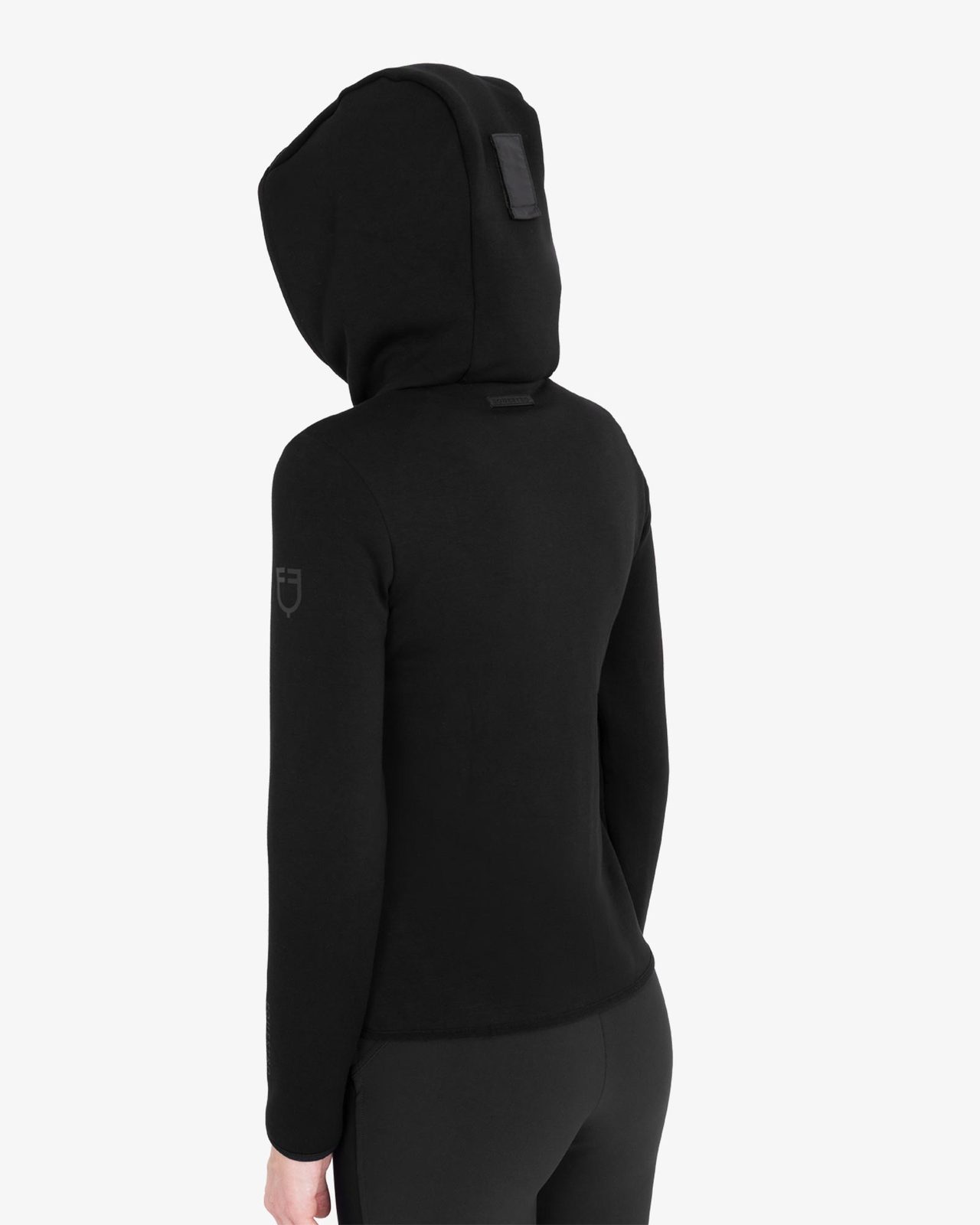Women's technical outerwear with front padding