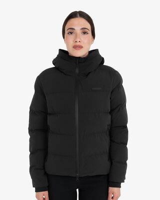 Women's hooded down jacket