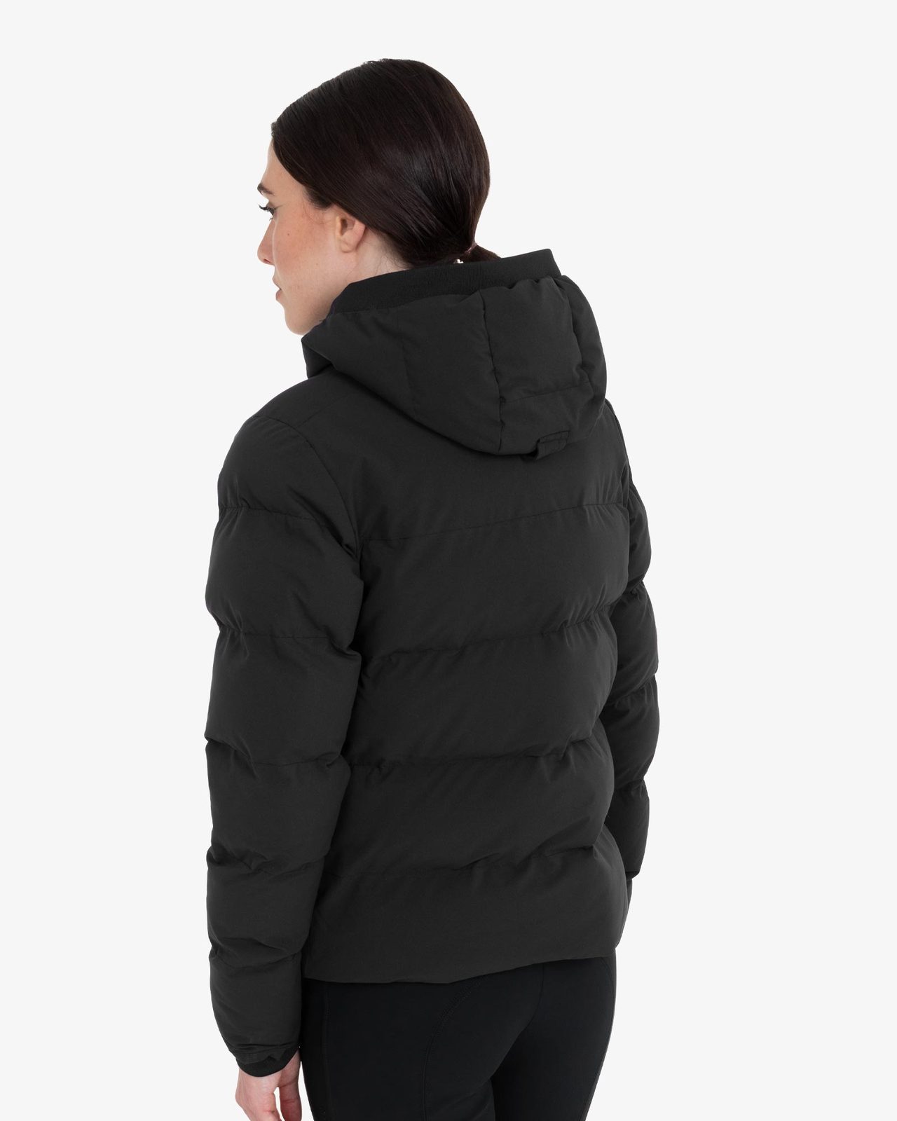 Women's hooded down jacket