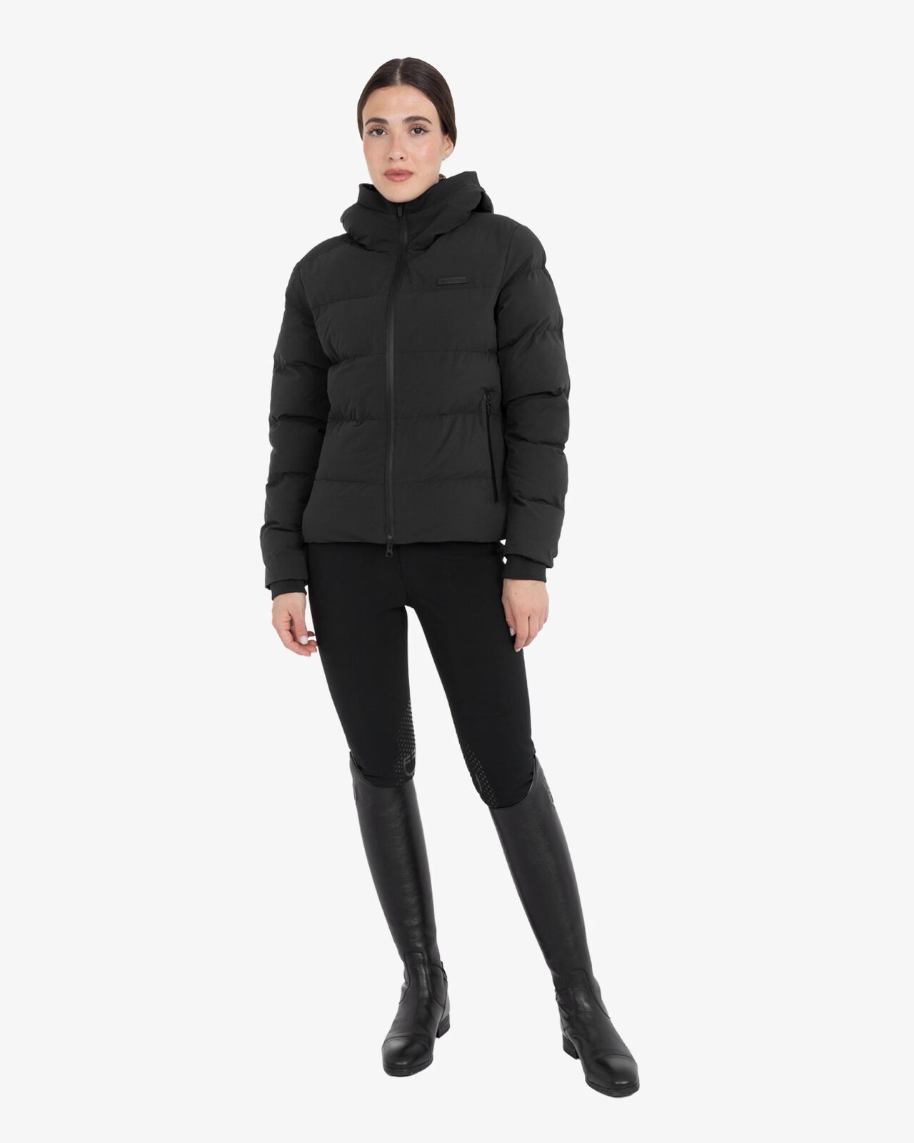 Women's hooded down jacket