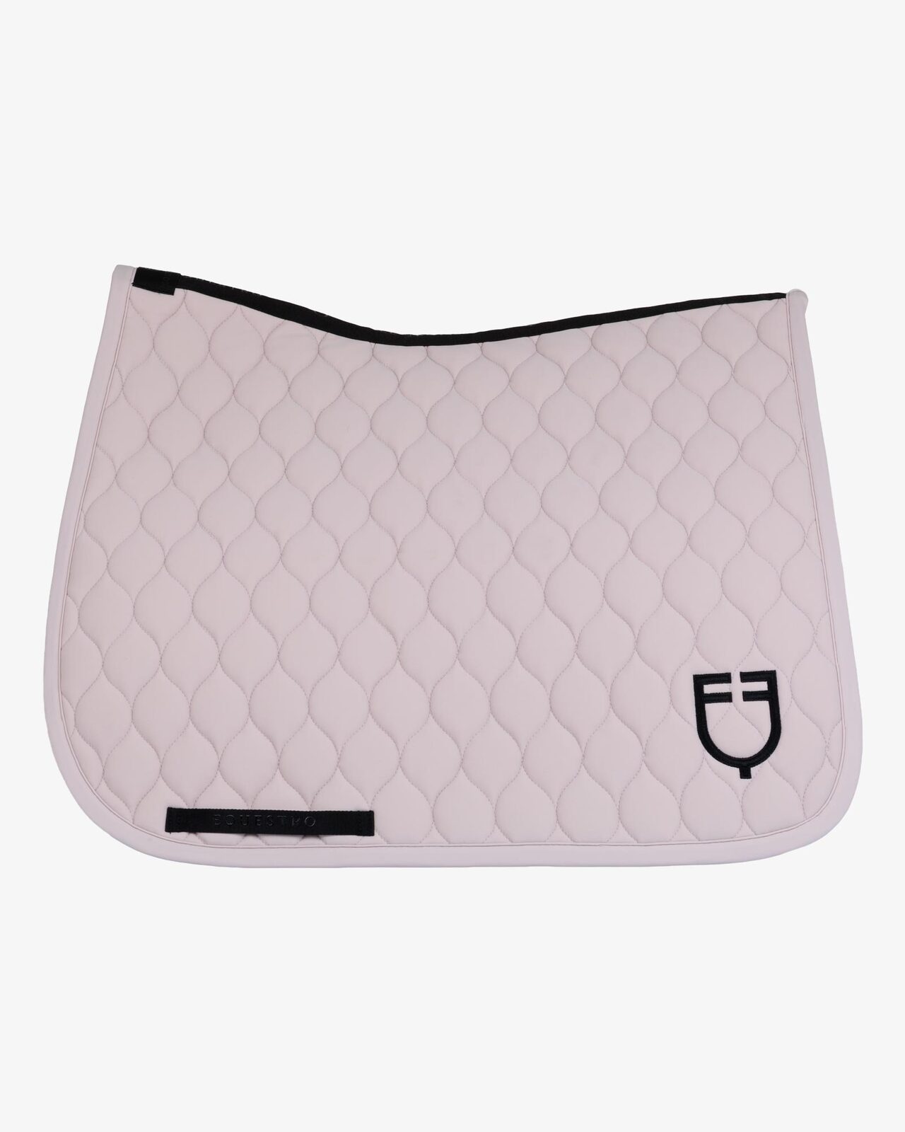 Dressage saddle pad with onion quilting