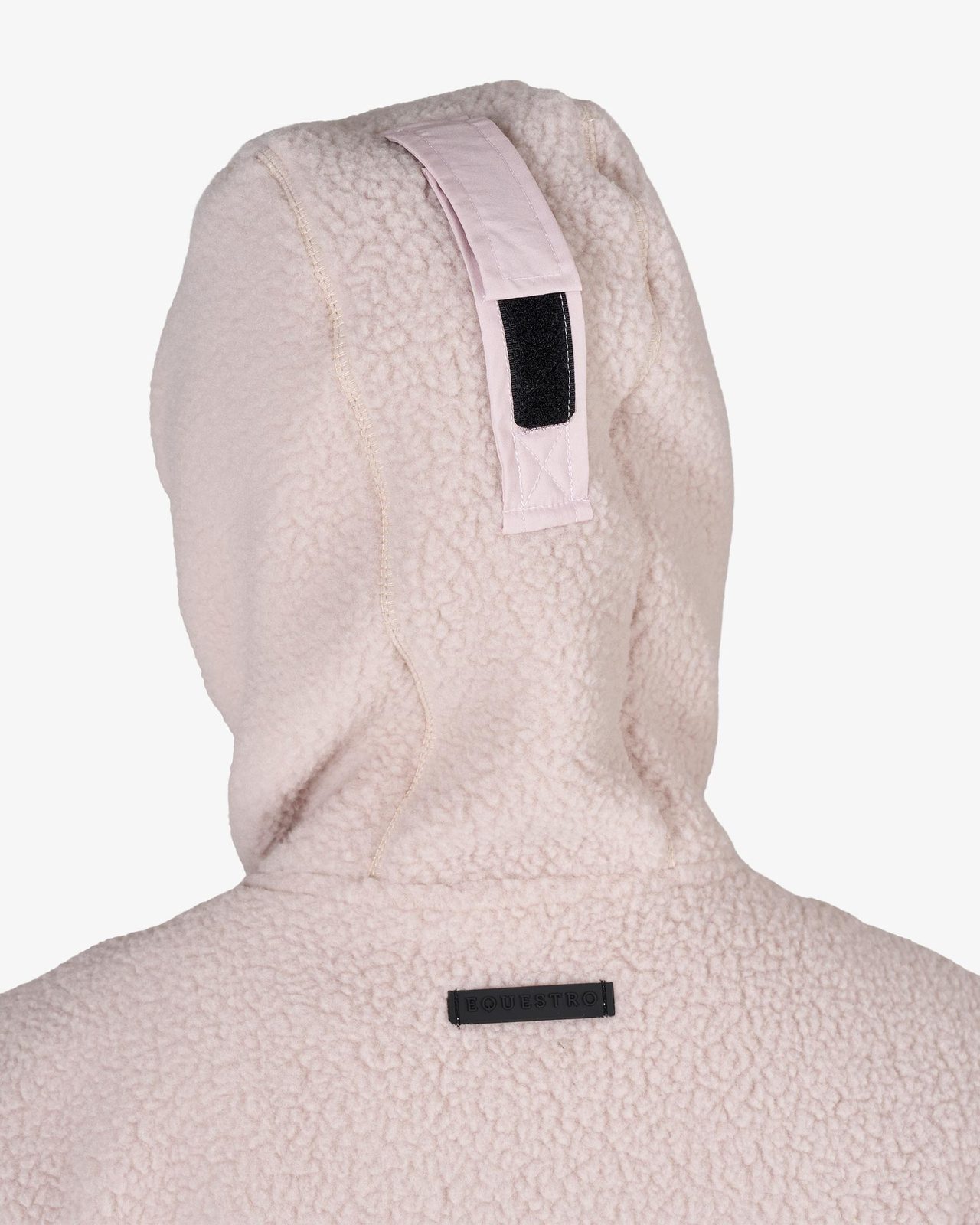 Kids' unisex teddy fleece hooded sweatshirt with zip
