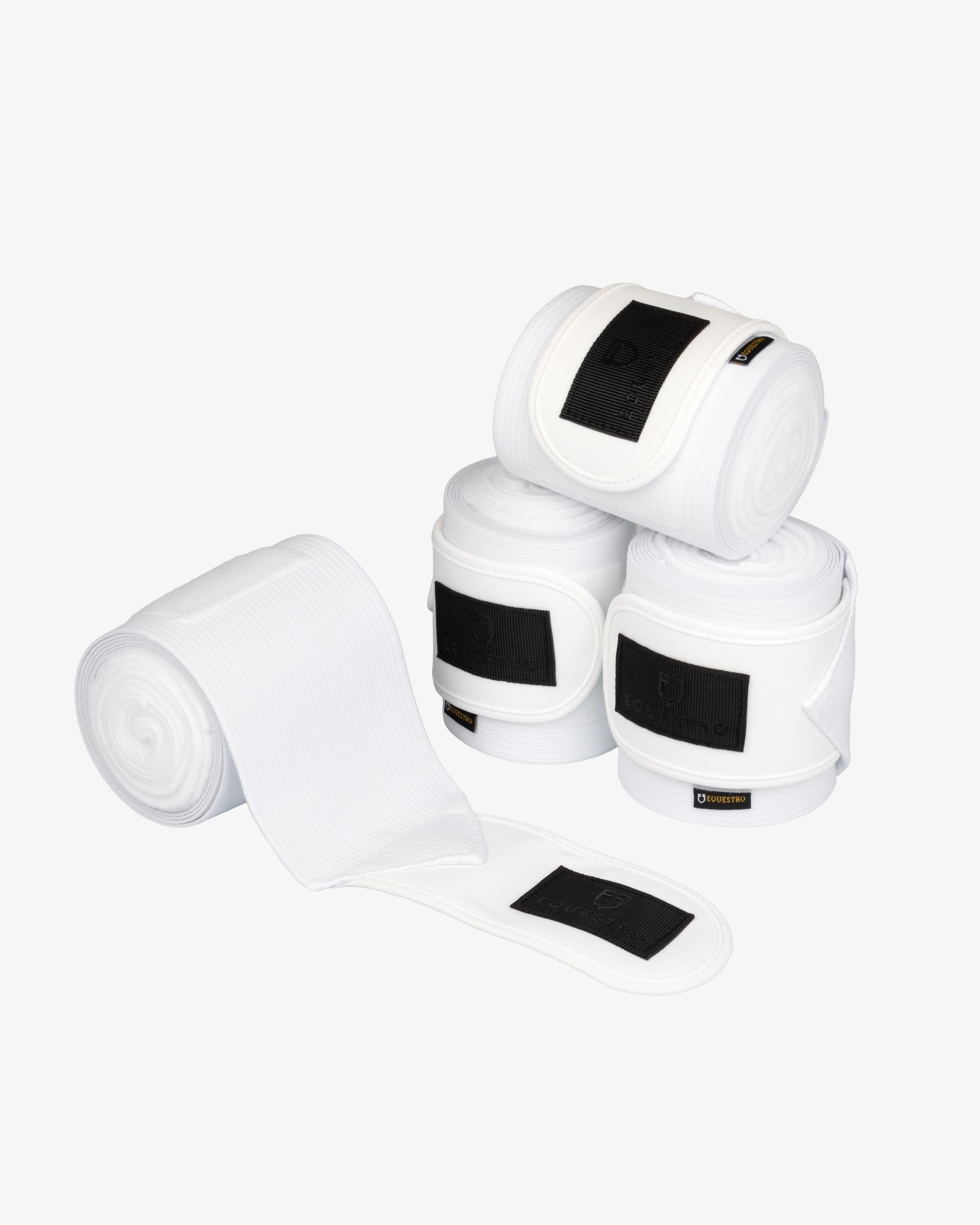 Fleece working bandages with elastic