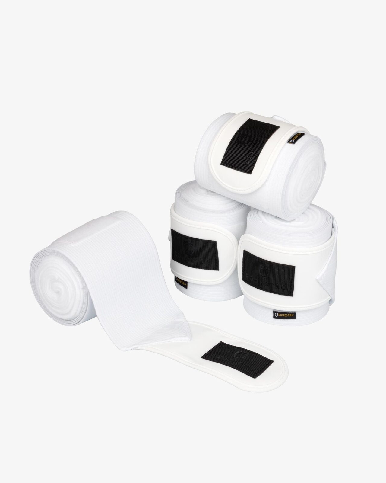 Fleece working bandages with elastic