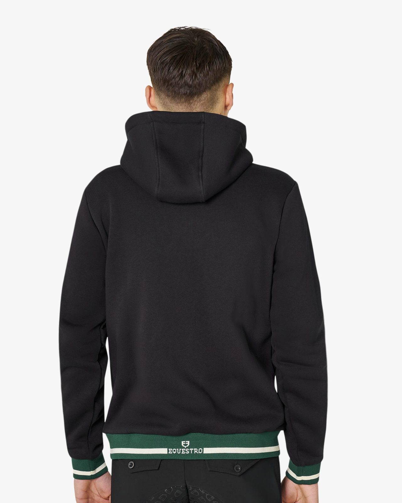 Men's hoodie with front zipper