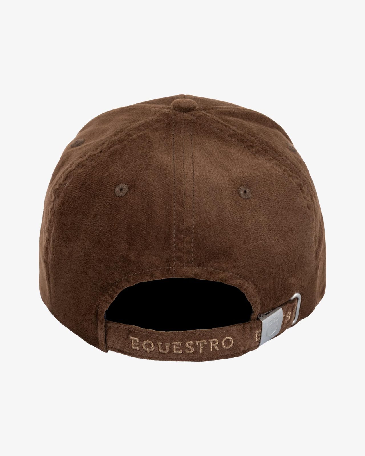 Cappellino unisex baseball in tessuto effetto velluto