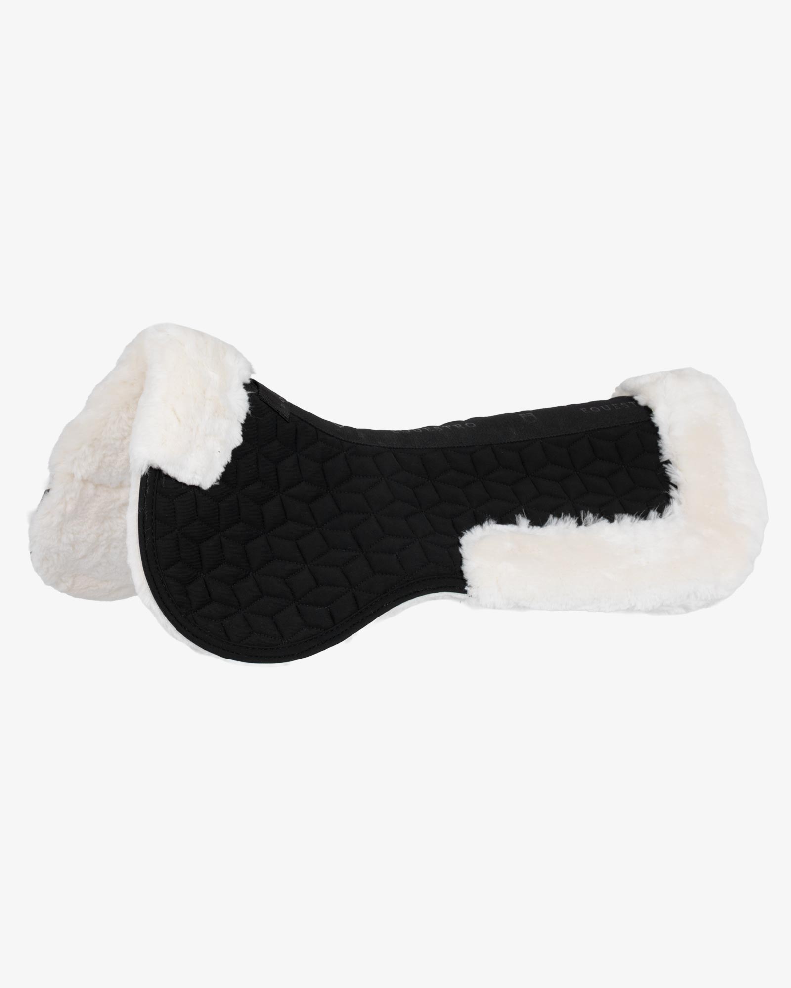 Pad in technical fabric and sheepskin with cube quilting