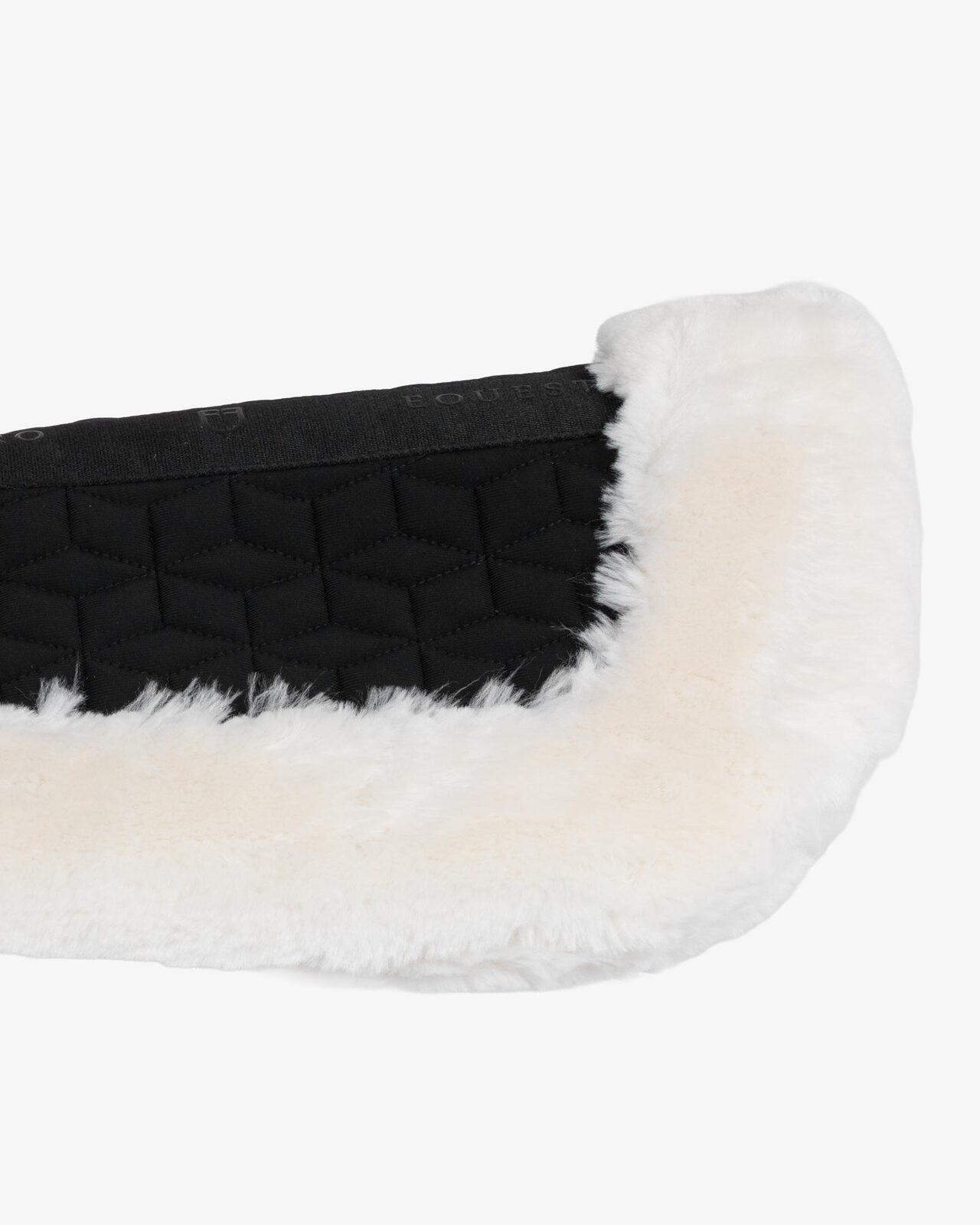 Pad in technical fabric and sheepskin with cube quilting