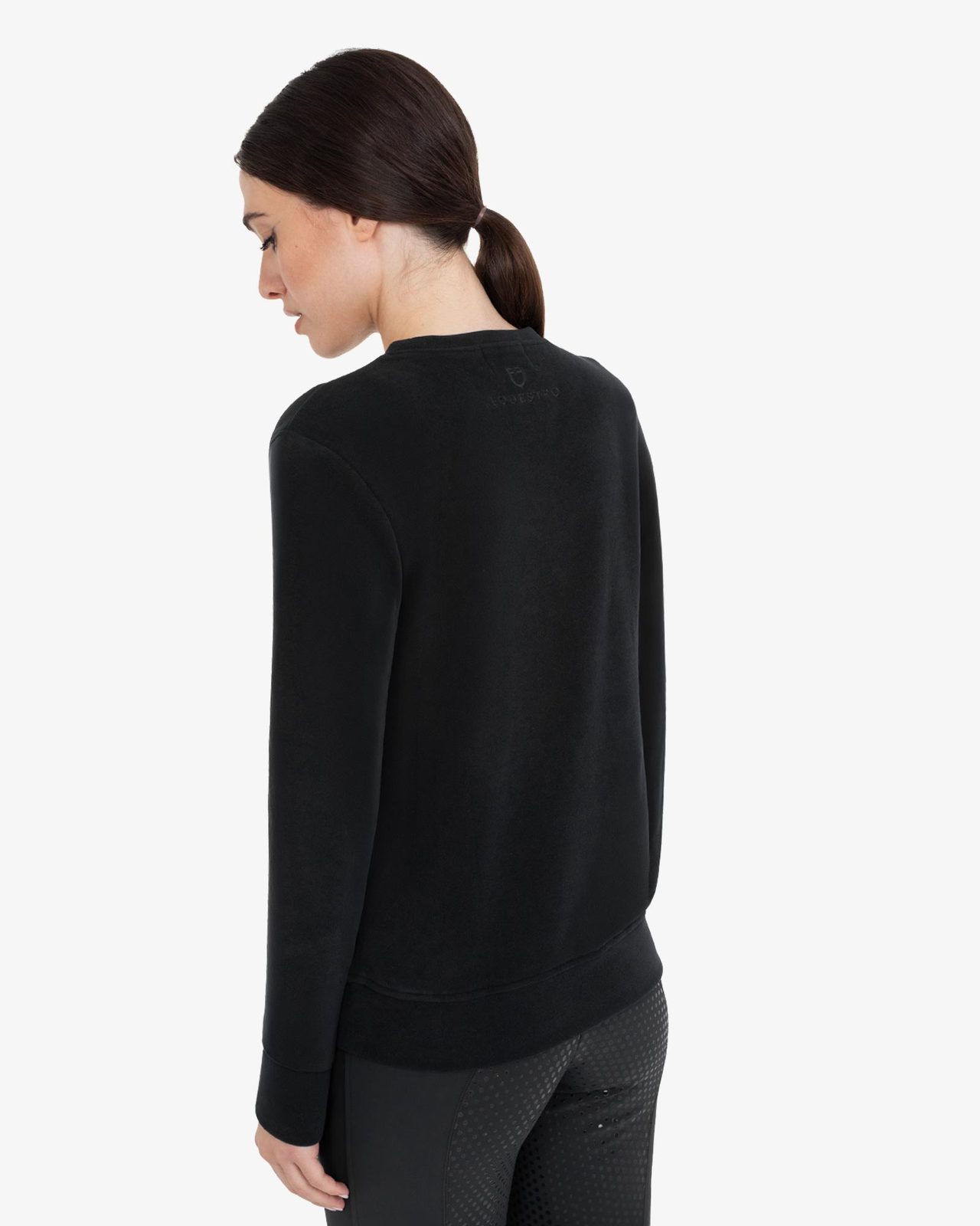 Women's fleece crewneck sweatshirt