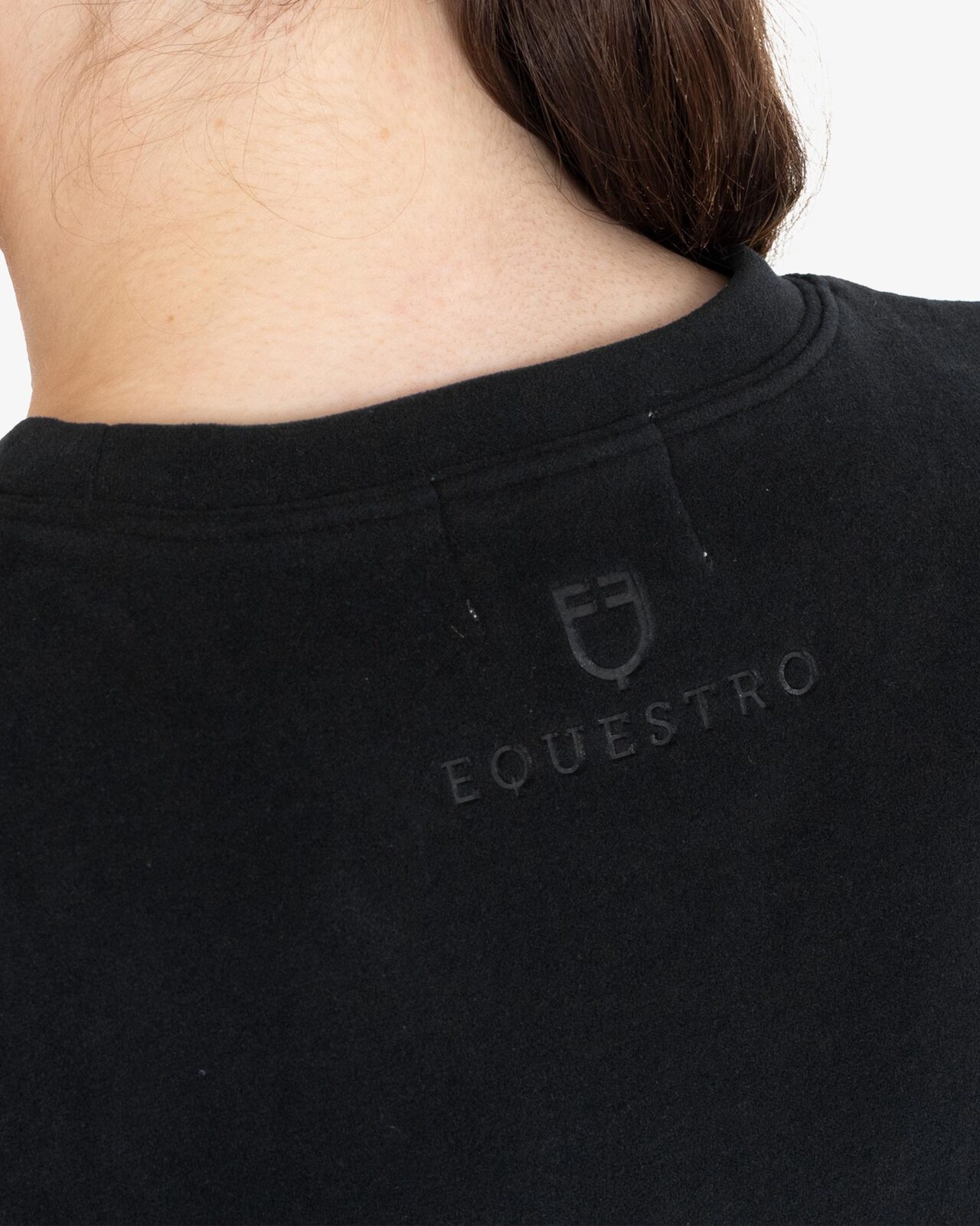 Women's fleece crewneck sweatshirt