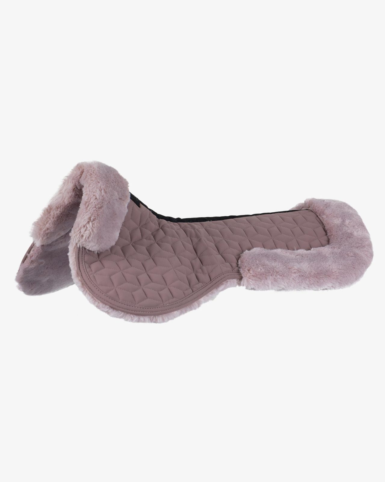 Pad in technical fabric and sheepskin with cube quilting