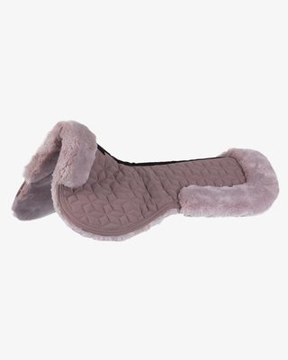 Pad in technical fabric and sheepskin with cube quilting
