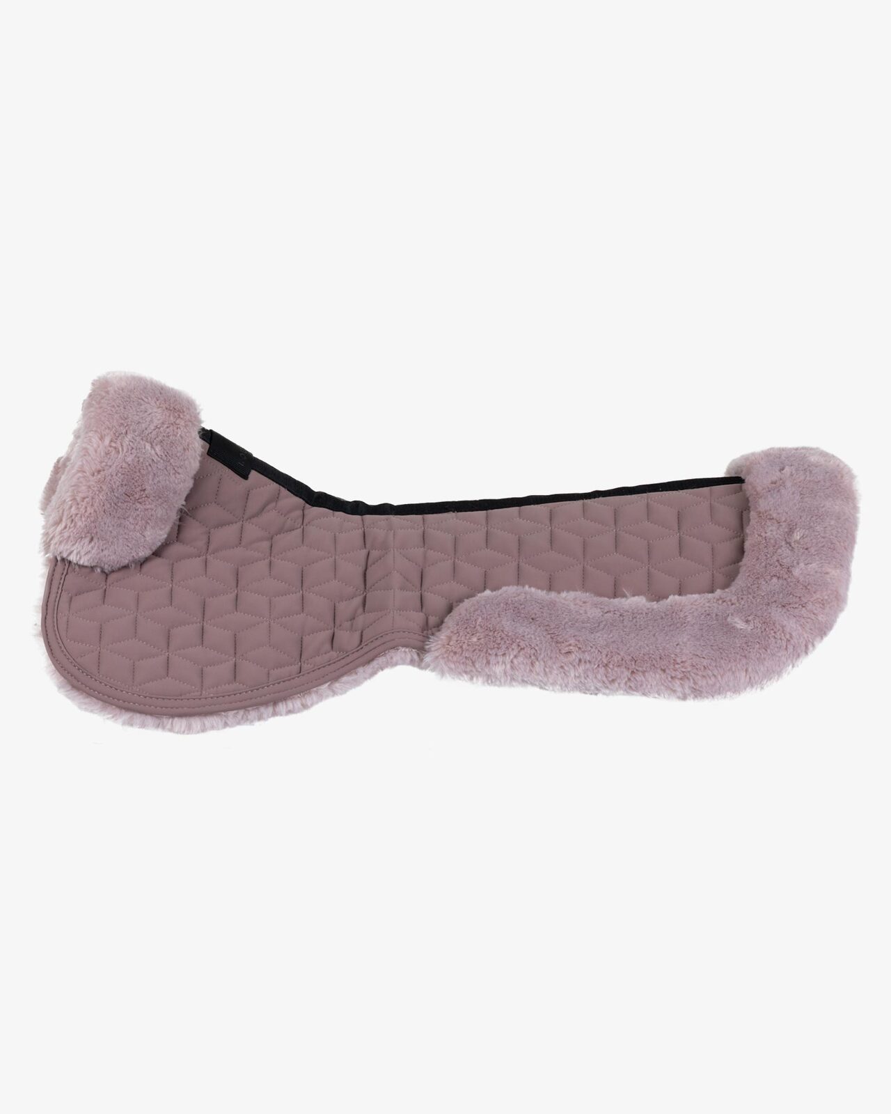 Pad in technical fabric and sheepskin with cube quilting
