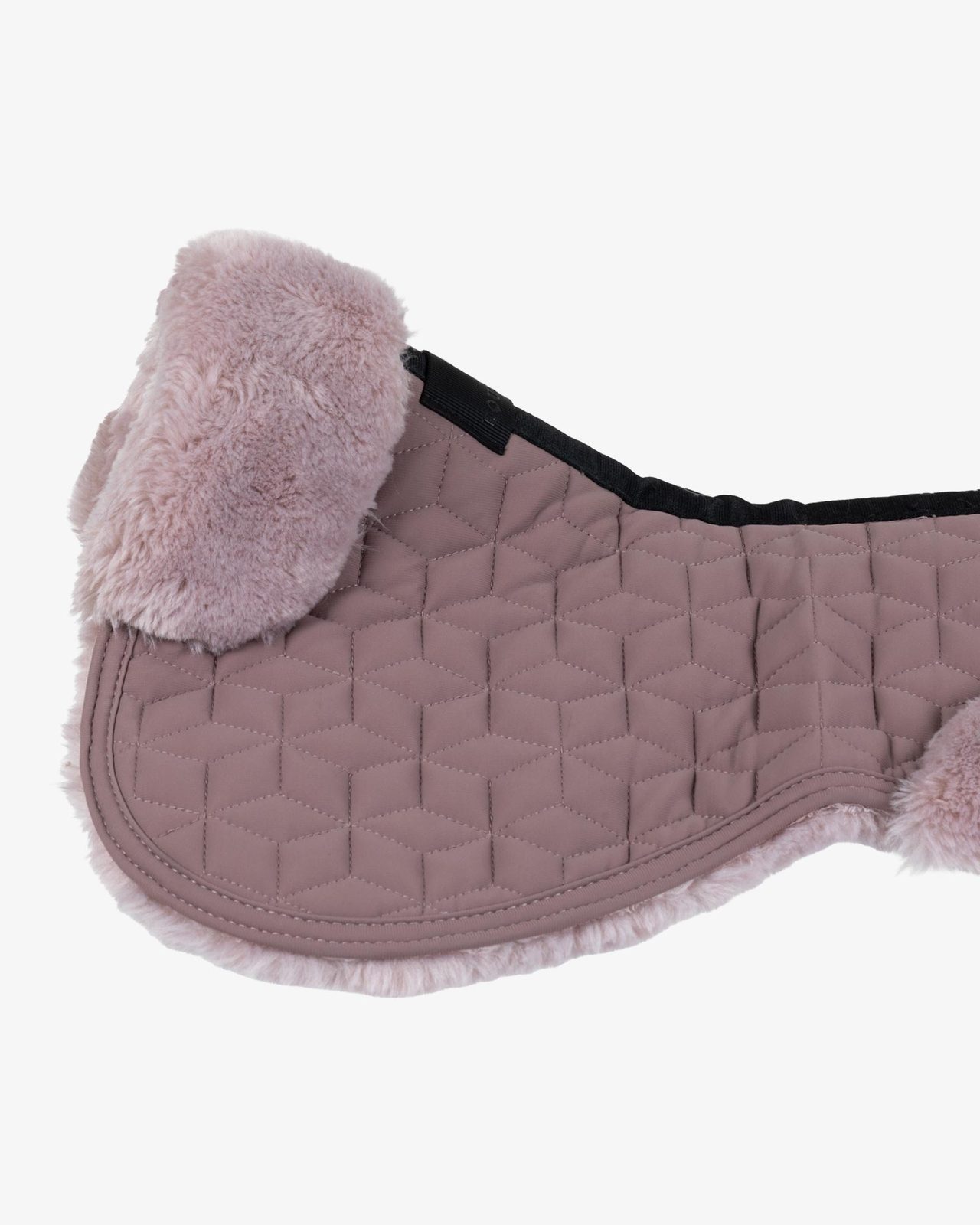 Pad in technical fabric and sheepskin with cube quilting
